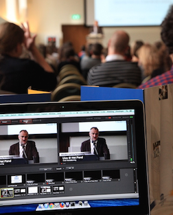 Live streaming blended learning symposium